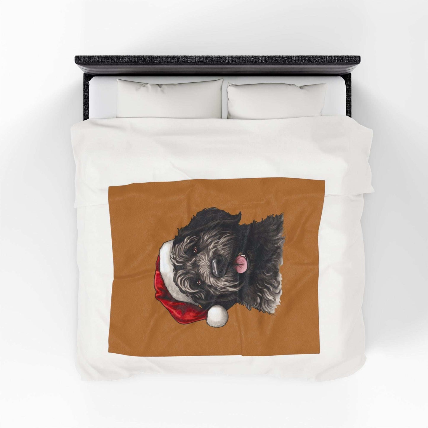 Dog Holiday Plush Blanket - Cozy Christmas Throw for Pet Lovers - Purrfect Pet Haven