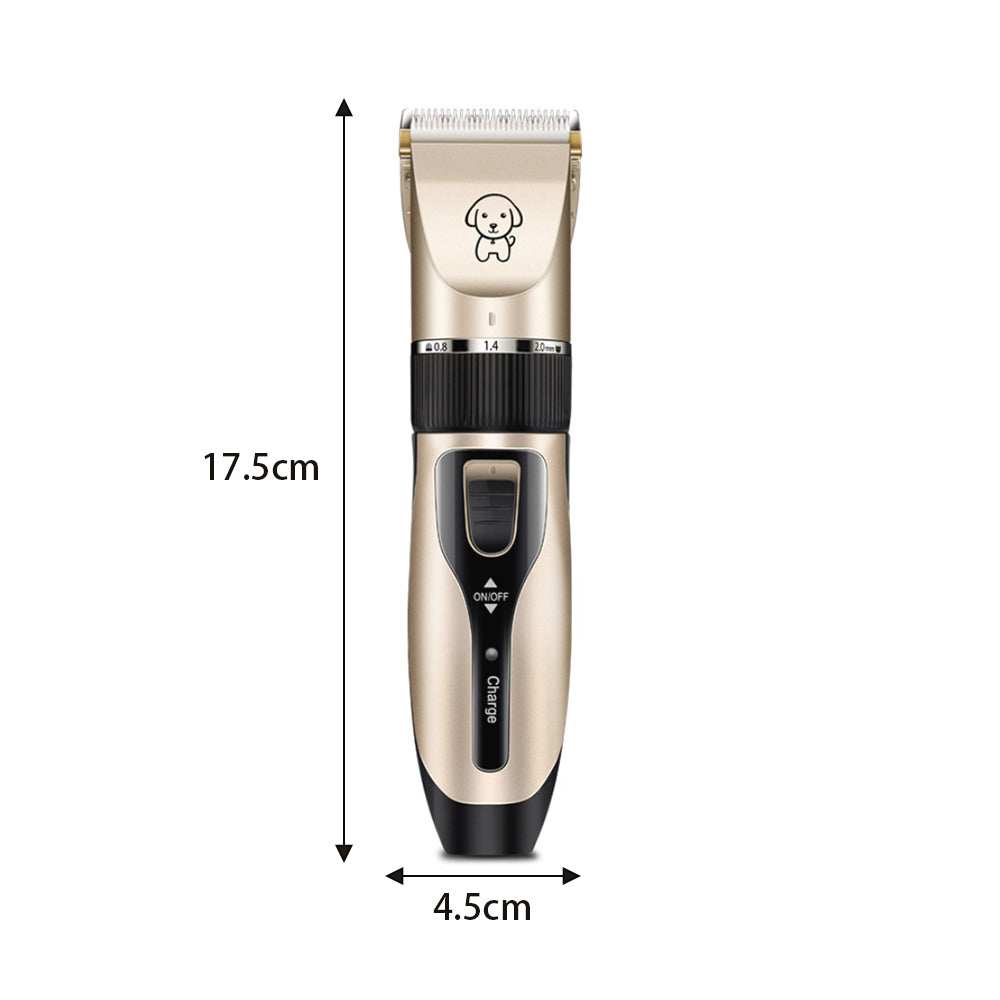 USB Rechargeable Pet Clippers - Professional Cordless Kit - Purrfect Pet Haven