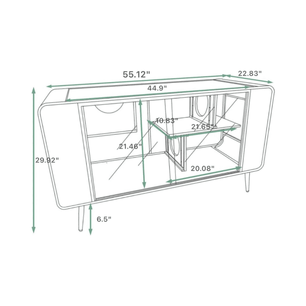 Spacious Cat House with Tempered Glass - Purrfect Pet Haven