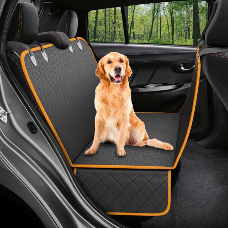 Back Seat Dog Car Cover Pet Hammock Safety Protector Mat - Purrfect Pet Haven