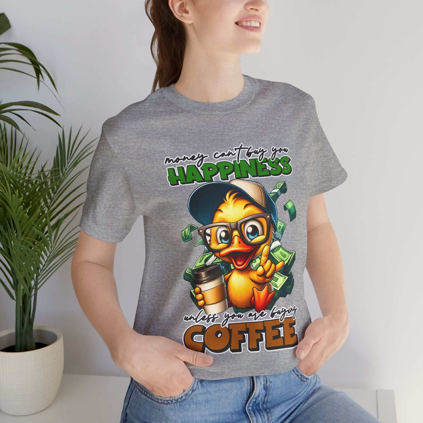 Money Can't Buy Happiness Unisex T-Shirt - Purrfect Pet Haven