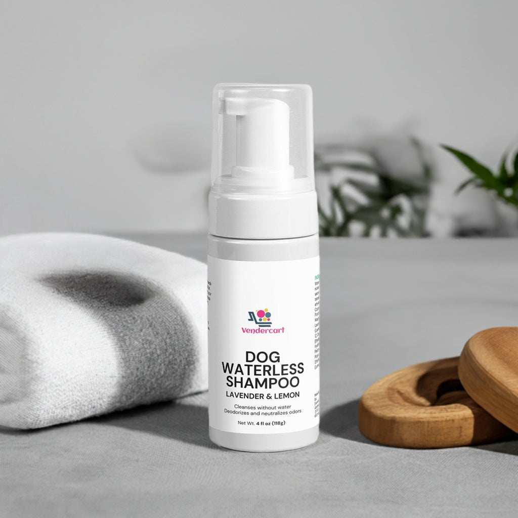 Easy Clean Coat Formula Dog Waterless No Rinse Shampoo For Pets - Purrfect Pet Haven