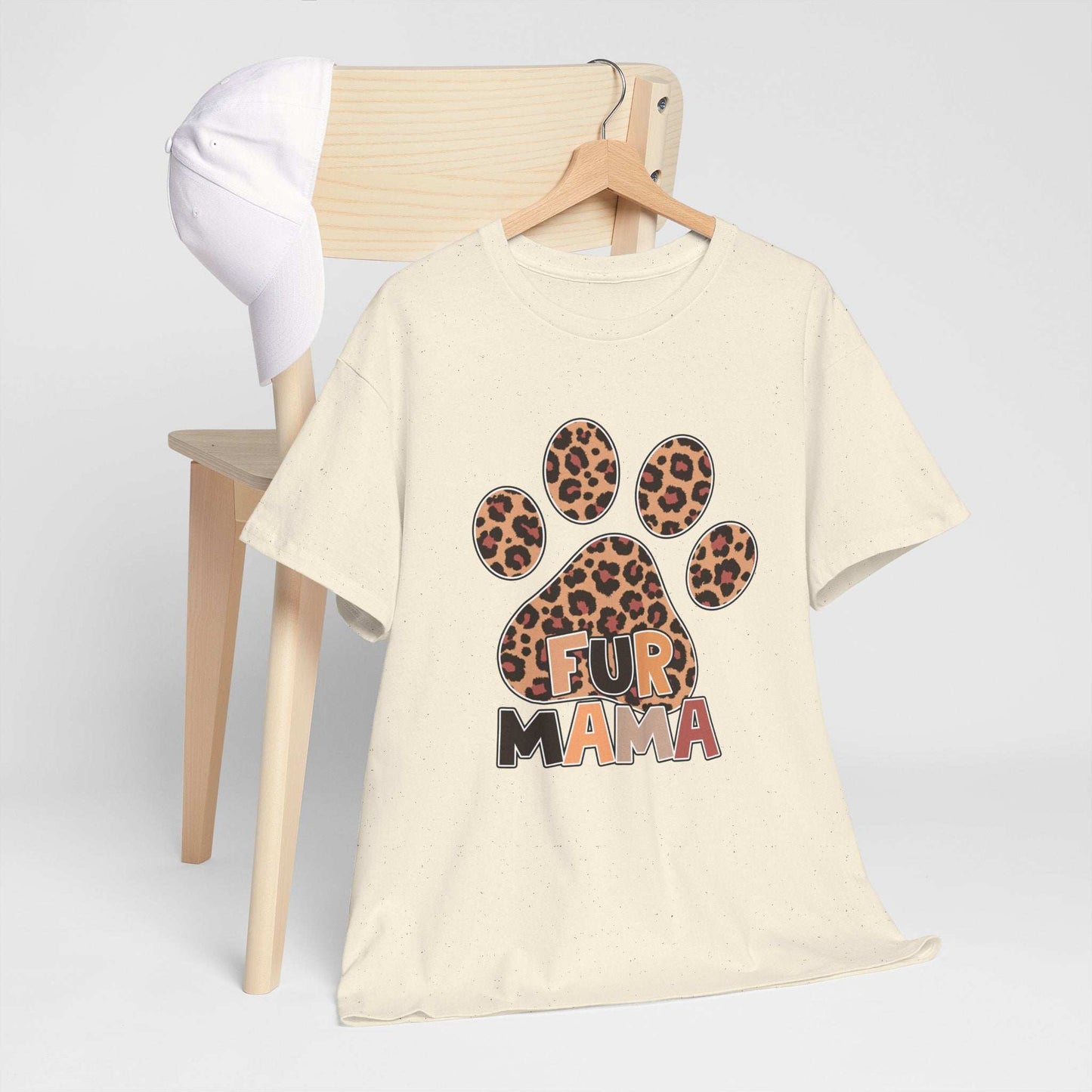 Fur Mama Pet Lover Tee - Heavy Cotton T-Shirt - Purrfect Pet Haven