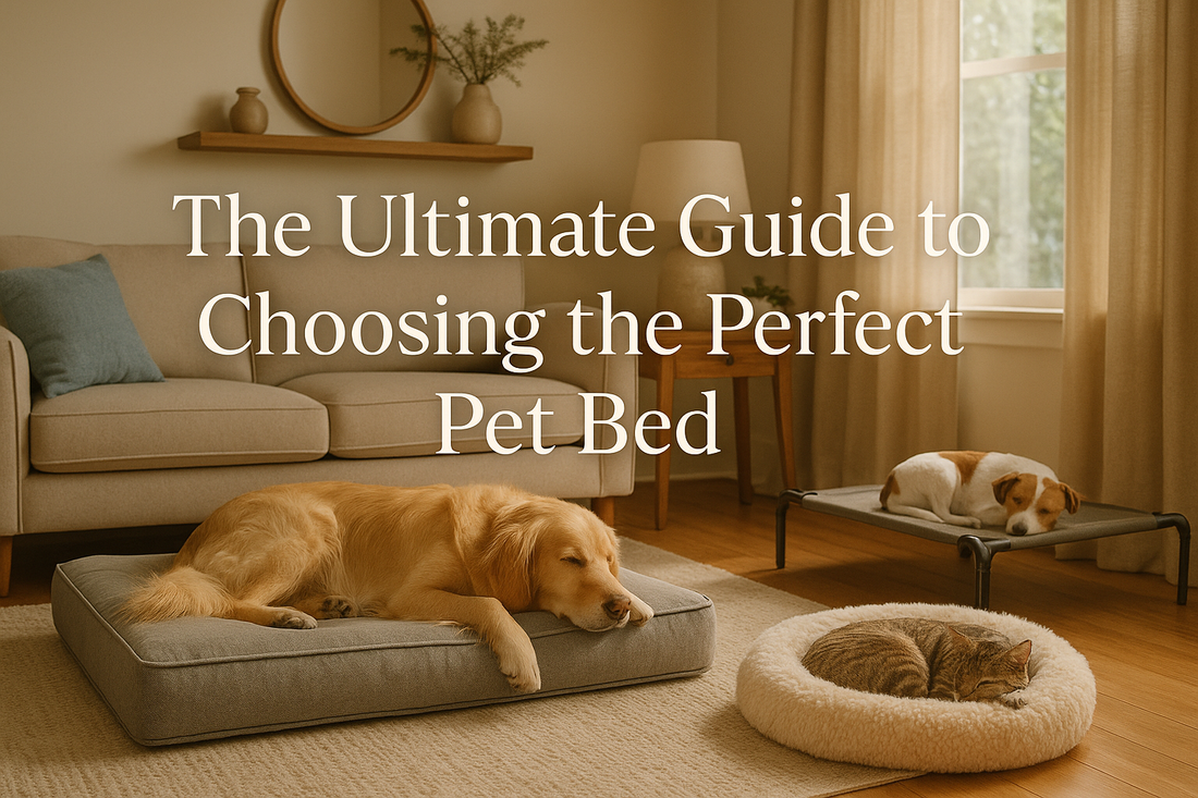 The Ultimate Guide to Choosing the Perfect Pet Bed for Your Dog or Cat - Purrfect Pet Haven