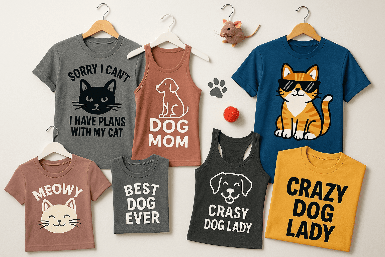 Pet T-Shirts & Tanks - For Dog & Cat Lovers - Purrfect Pet Haven