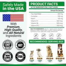 Flea And Tick Prevention For Dogs Chewables 170 Treats Natural Dog Flea And Tick Treatment All Breeds & Ages Made In USA CANNOT Be Listed For Sale On Amazon - Purrfect Pet Haven