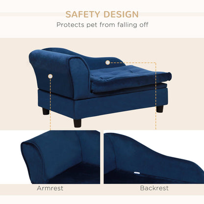Luxury Small Dog Bed With Hidden Storage - Purrfect Pet Haven