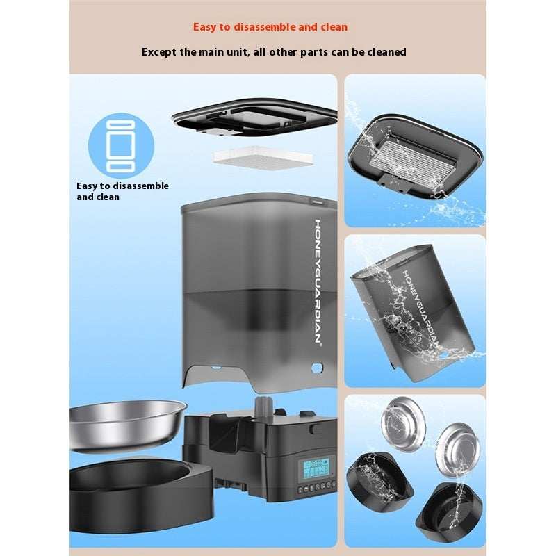 Smart Automatic Pet Feeder Cat Timing Quantitative - Purrfect Pet Haven