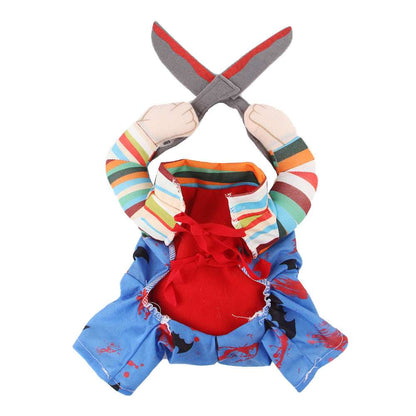 Adjustable Pet Halloween Costume - Funny Character Suit with Straps - Purrfect Pet Haven