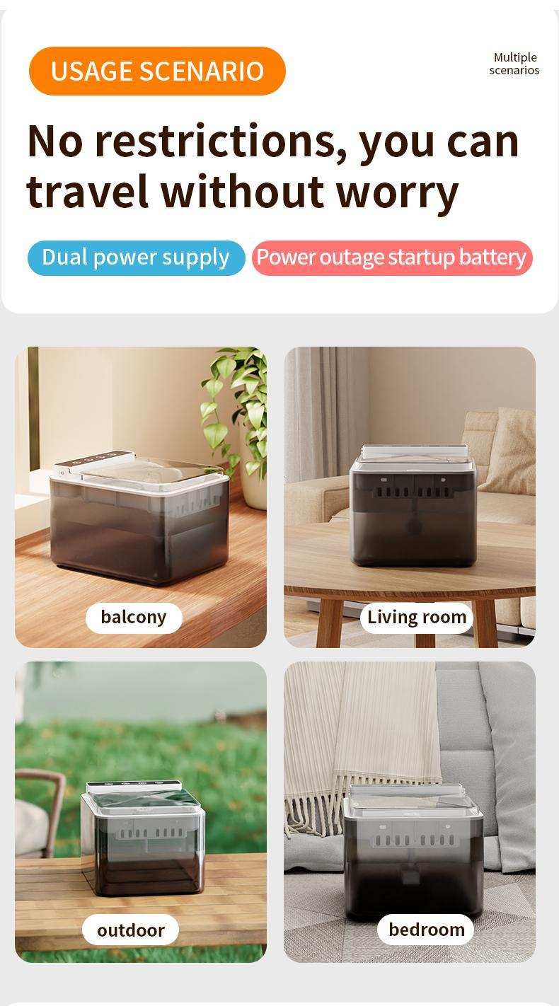 Wireless Charging Battery Driven 304 Stainless Steel Cat Automatic Induction Pet Water Fountain - Purrfect Pet Haven