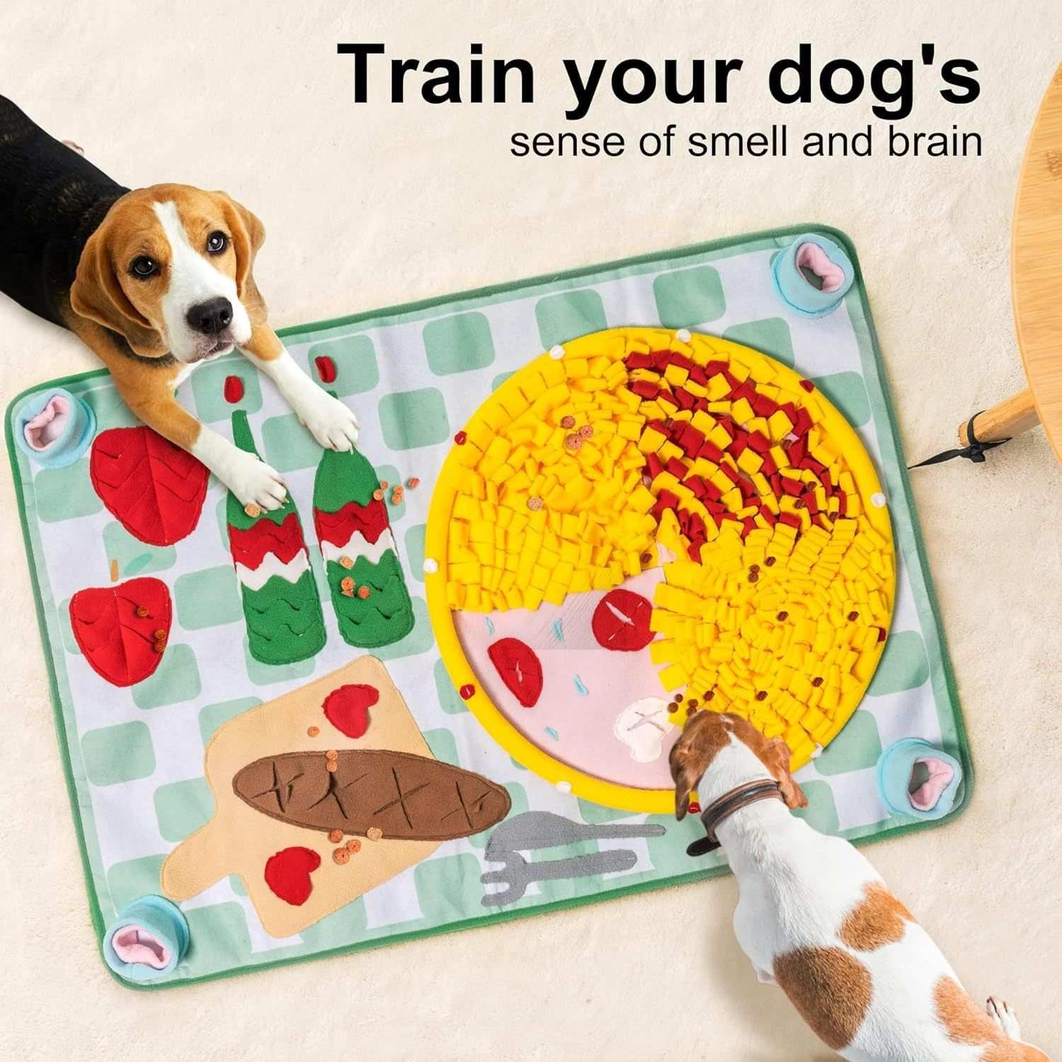 Washable Snuffle Mat For Dogs - Slow Feeder Puzzle Mat - Purrfect Pet Haven
