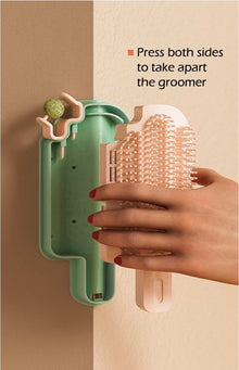 Self Grooming Popsicle-Shaped Corner Massage Comb Cat Scratcher - Purrfect Pet Haven