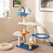49 Inch UFO Cat Tree - Space Capsule - Purrfect Pet Haven