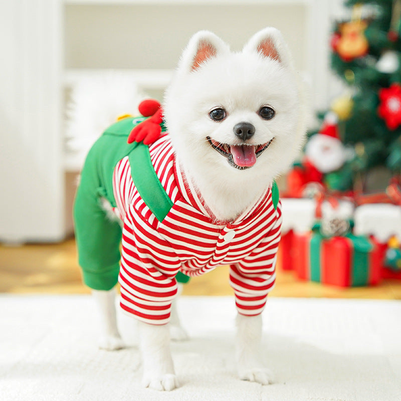 Christmas Reindeer Pet Costume - Dog & Cat Holiday Outfit - Purrfect Pet Haven