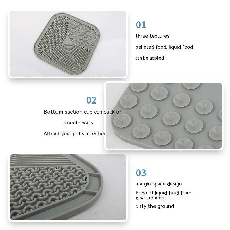 Anti-choke Slow Feeding Bowl Dog Licking Pad Pet Supplies - Purrfect Pet Haven