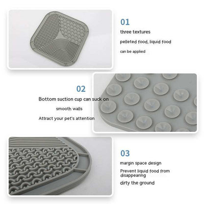 Anti-choke Slow Feeding Bowl Dog Licking Pad Pet Supplies - Purrfect Pet Haven