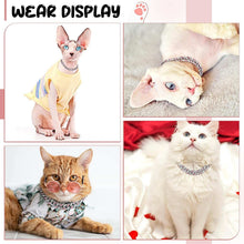 Dog & Cat Metal Chain Crystal Collar Necklace Pet Jewelry - Accessories For Small Medium Large Dogs & Cats - Purrfect Pet Haven