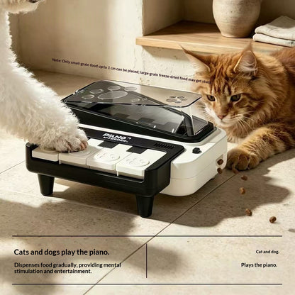 Pet Piano Feeder A Sound-making Boredom-buster