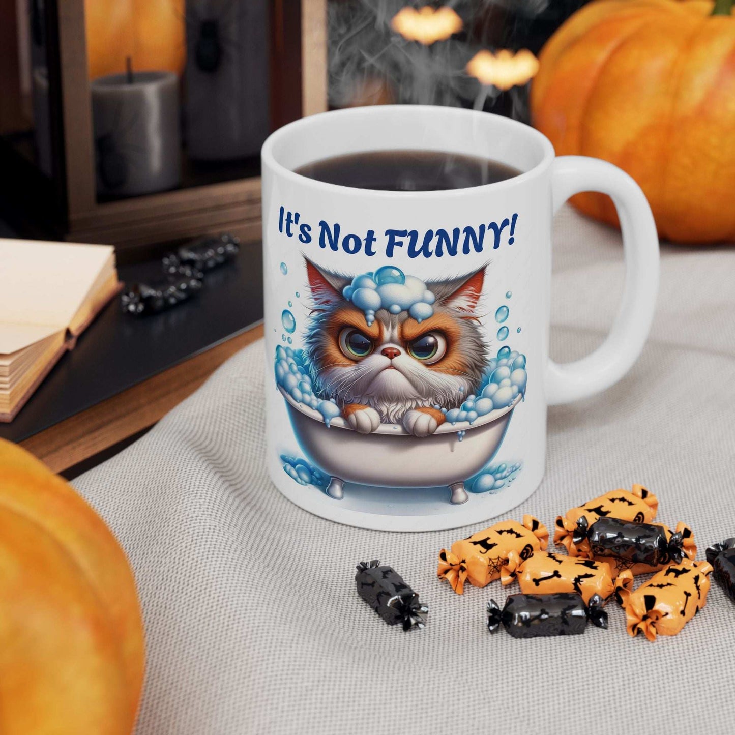Funny Cat Ceramic Mug - Perfect Gift for Cat Lovers - Purrfect Pet Haven
