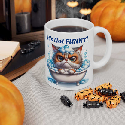 Funny Cat Ceramic Mug - Perfect Gift for Cat Lovers - Purrfect Pet Haven