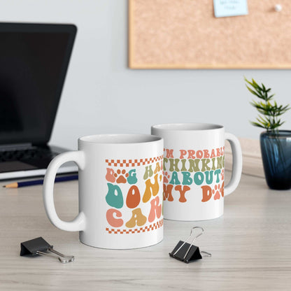 Pet Lover's Ceramic Mug - Dual Sayings Dog Mom Gift - Purrfect Pet Haven