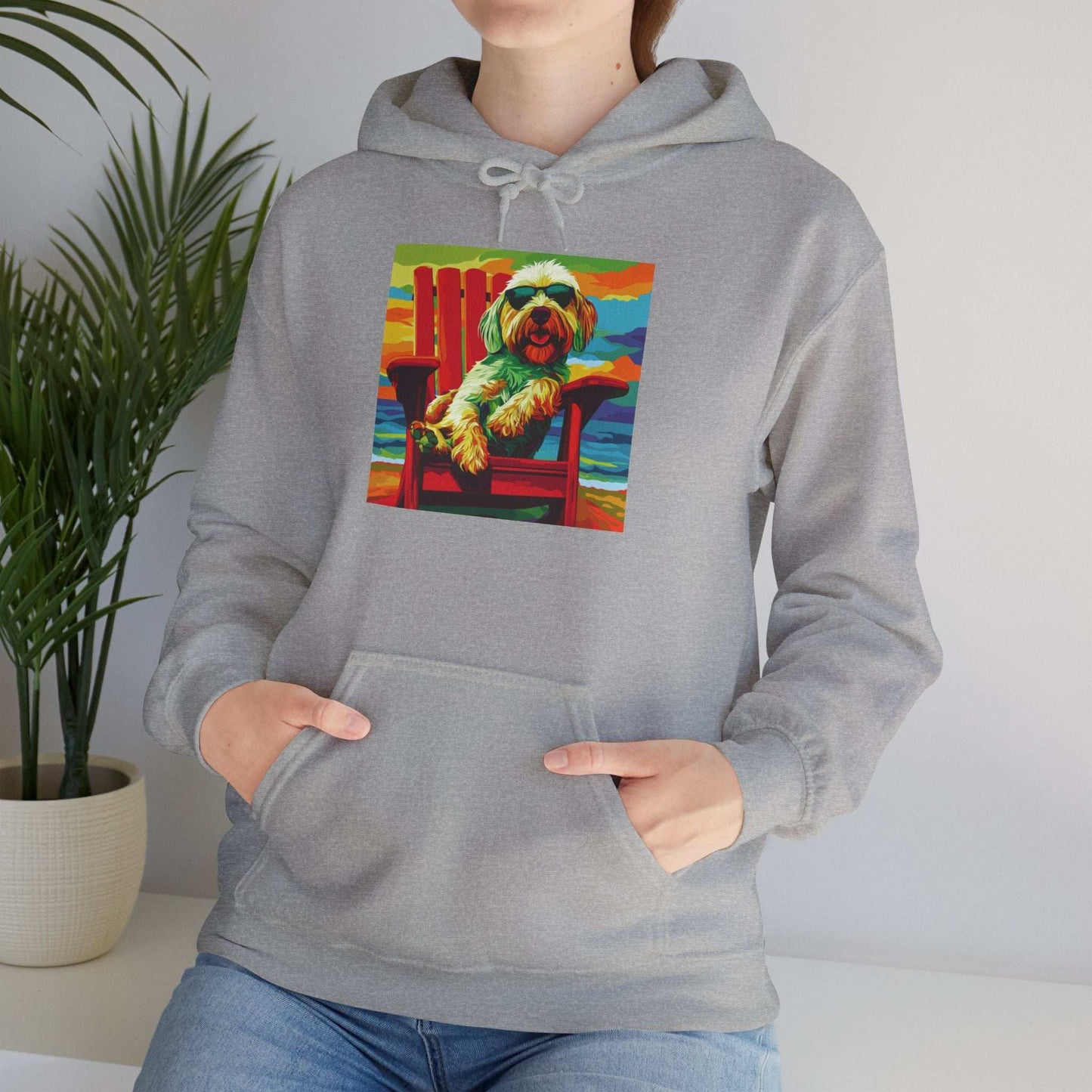 Colorful Goldendoodle Hoodie - Dog Lover Sweatshirt - Purrfect Pet Haven