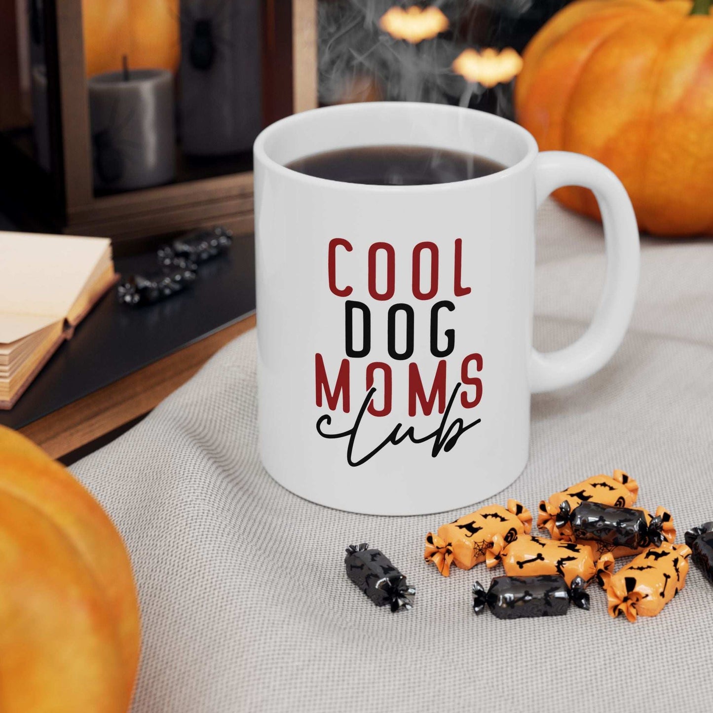 Cool Dog Mom Ceramic Mug - Perfect Gift for Dog Lovers - 11oz & 15oz Options - Purrfect Pet Haven