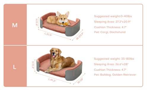 Scandinavian Cat Couch Bed - Modern Design - Purrfect Pet Haven