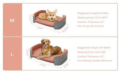 Scandinavian Cat Couch Bed - Modern Design - Purrfect Pet Haven