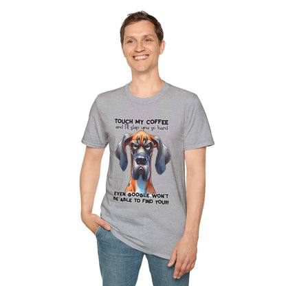 Funny Dog Coffee Lover T-Shirt - Hilarious Pet Parent Humor Tee - Purrfect Pet Haven
