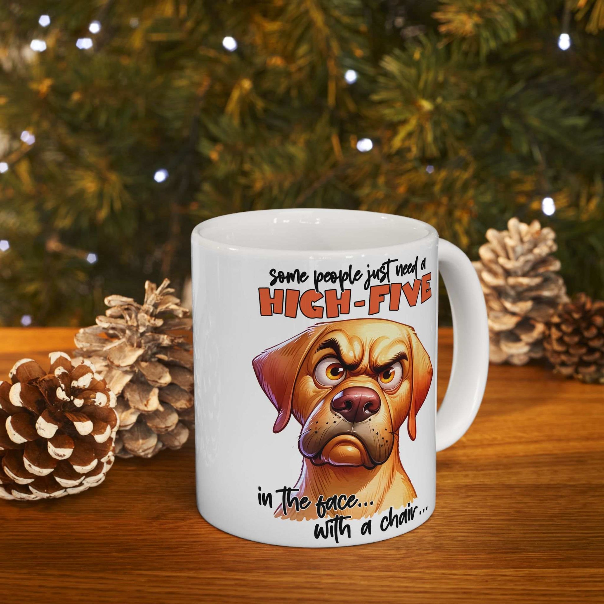 Humorous Dog Lover Ceramic Mug - Perfect Gift for Pet Owners - Purrfect Pet Haven
