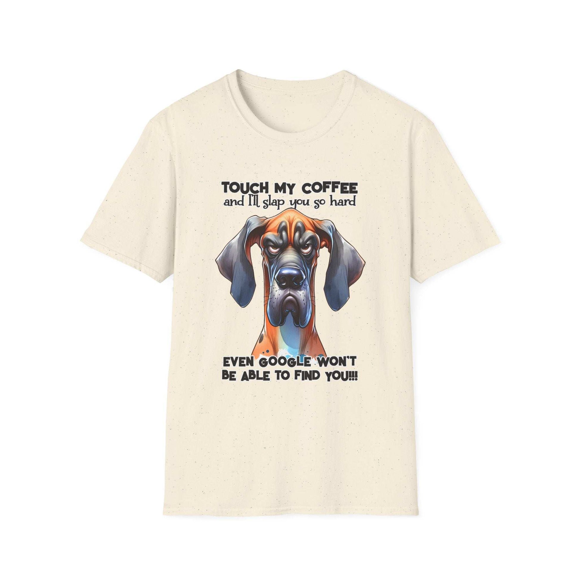 Funny Dog Coffee Lover T-Shirt - Hilarious Pet Parent Humor Tee - Purrfect Pet Haven