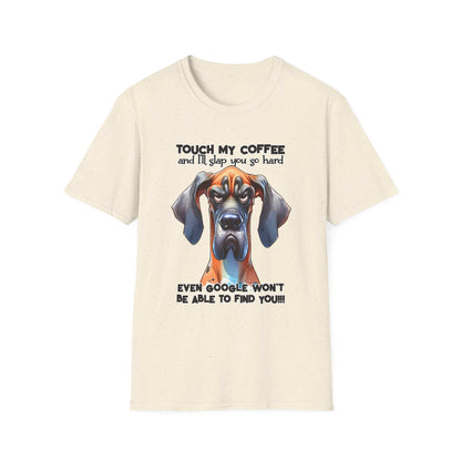 Funny Dog Coffee Lover T-Shirt - Hilarious Pet Parent Humor Tee - Purrfect Pet Haven
