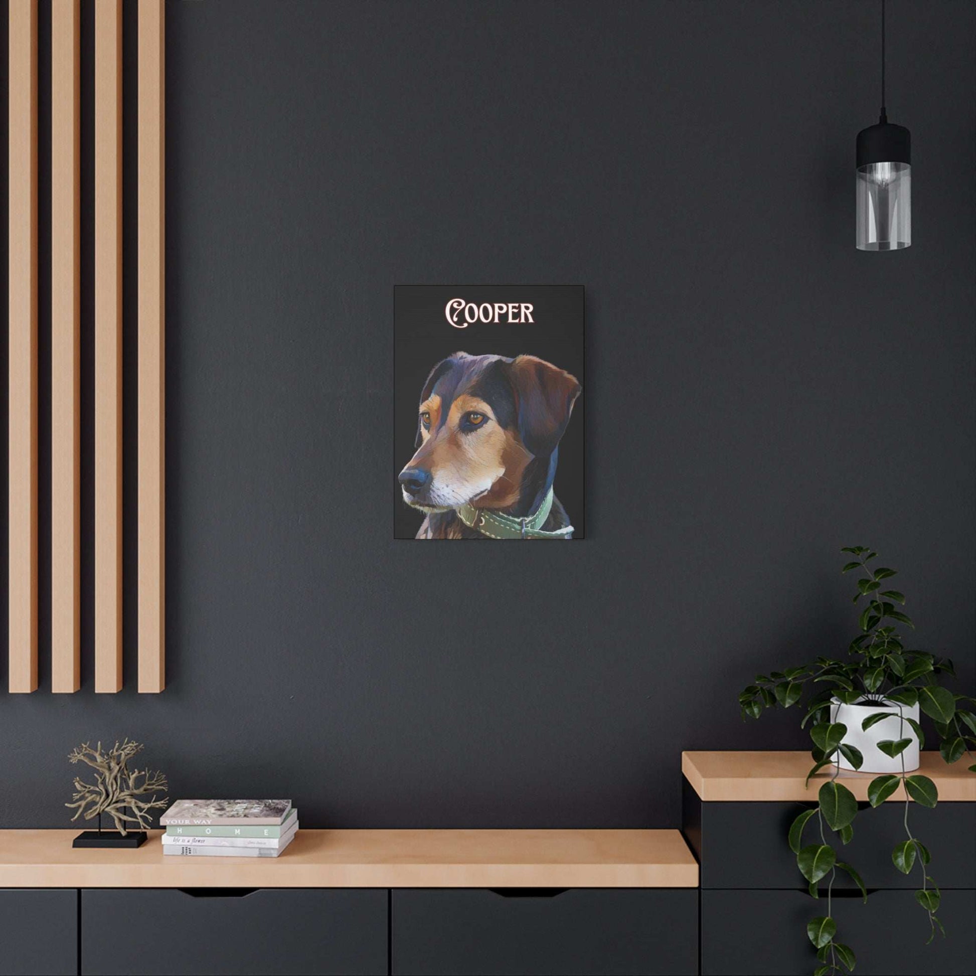 Custom Portrait Cartoon Photo Canvas Print Matte Canvas - Upload Your Photo | Purrfect Pet Haven