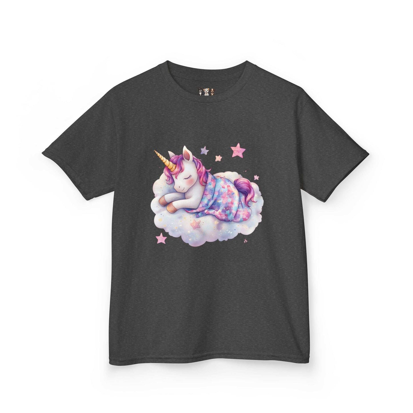 Dreamy Unicorn Kids Heavy Cotton Tee - Cute & Cozy for Everyday Adventures - Purrfect Pet Haven
