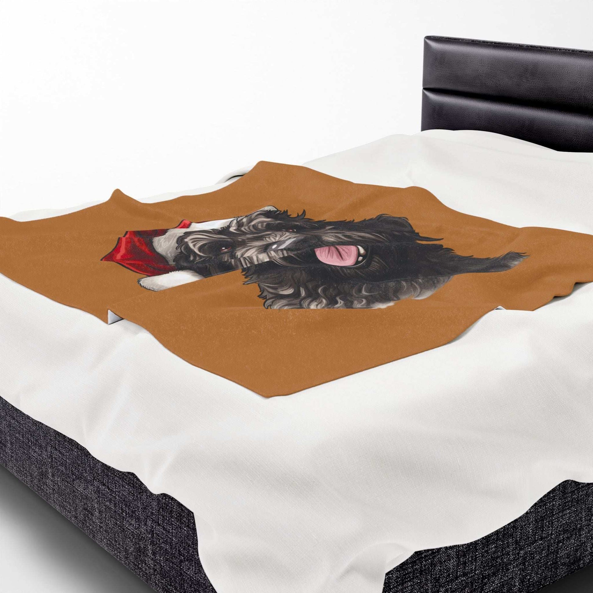 Dog Holiday Plush Blanket - Cozy Christmas Throw for Pet Lovers - Purrfect Pet Haven