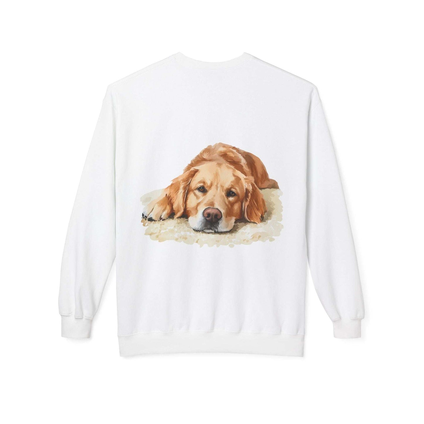 Cozy Golden Retriever Sweatshirt - Naptime Ahead Cloud - Purrfect Pet Haven