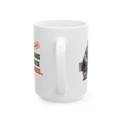 Funny Toilet Humor Ceramic Mug - 11oz & 15oz Coffee Cup for Adults | Purrfect Pet Haven