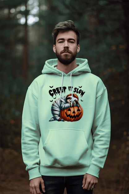 Cute Sloth Pumpkin Halloween Hoodie - Cozy Fall Sweatshirt - Purrfect Pet Haven