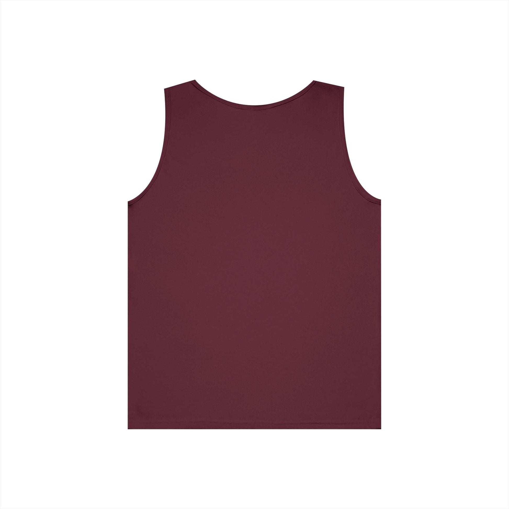 Playful Unisex Heavy Cotton Tank Top - Perfect for Casual Days - Purrfect Pet Haven
