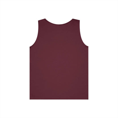 Playful Unisex Heavy Cotton Tank Top - Perfect for Casual Days - Purrfect Pet Haven