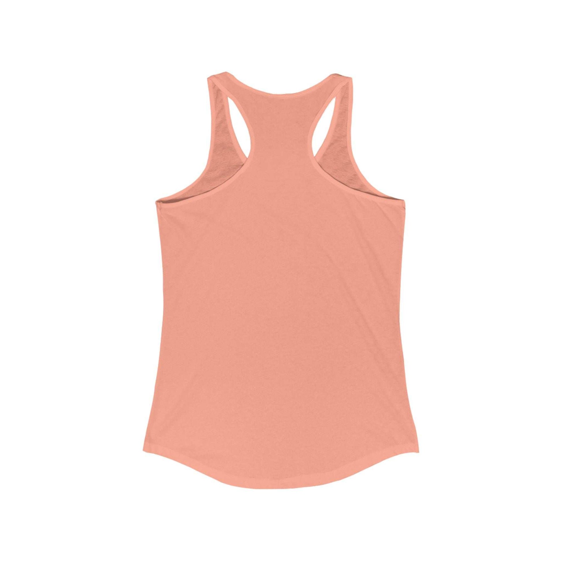 Whimsical Cat Moon Racerback Tank Top for Women | Purrfect Pet Haven