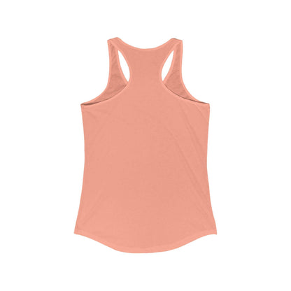 Whimsical Cat Moon Racerback Tank Top for Women | Purrfect Pet Haven
