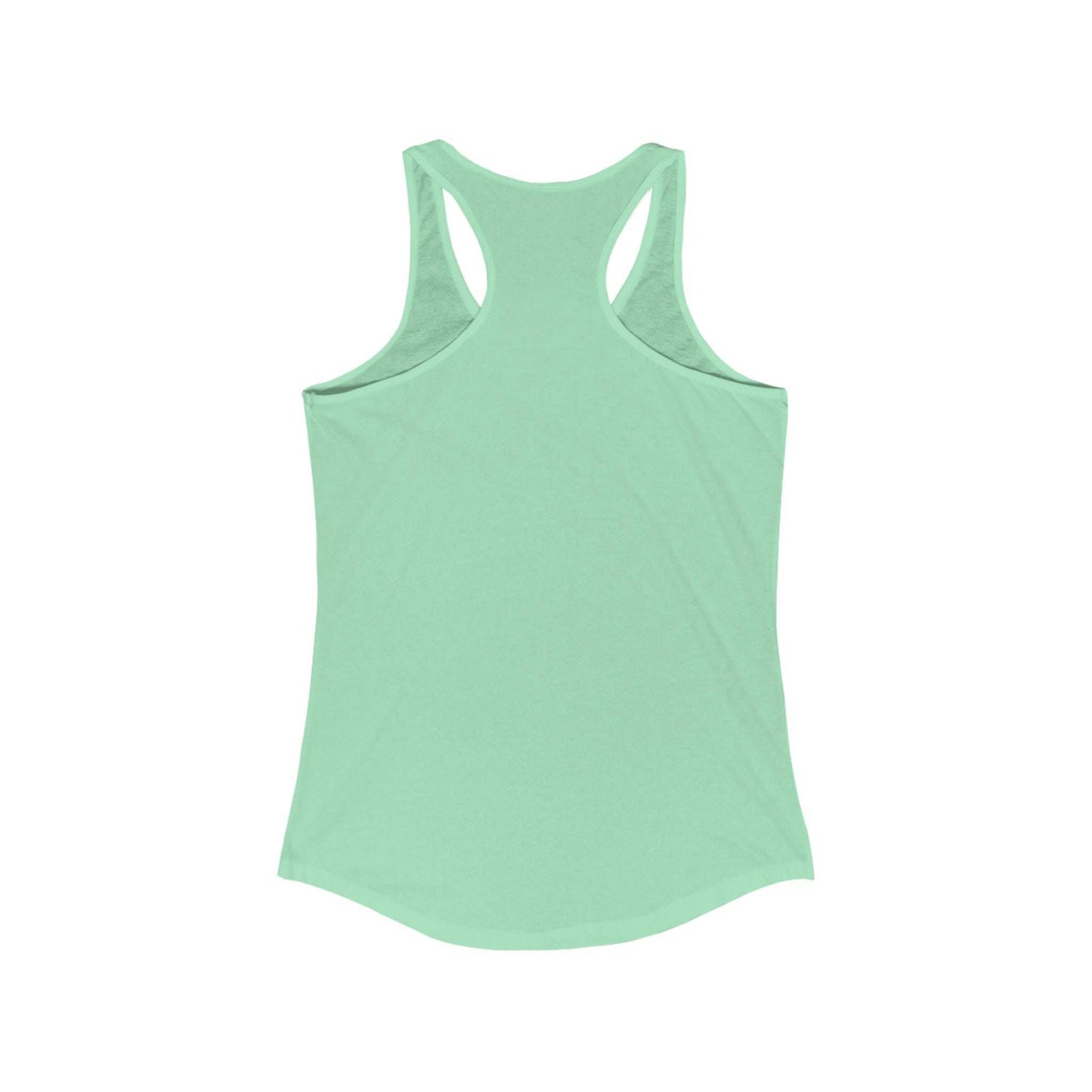 Whimsical Cat Moon Racerback Tank Top for Women | Purrfect Pet Haven