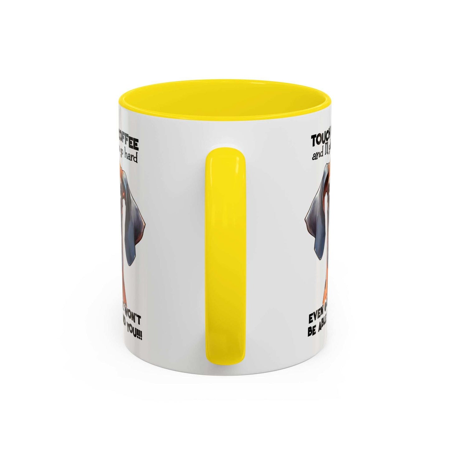 Funny Dog Coffee Mug for Pet Lovers – Tough Coffee Quote – Gift for Dog Owners - Purrfect Pet Haven