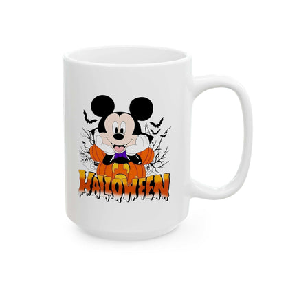 Halloween Ceramic Mug, Spooky Coffee Cup, Trick or Treat Drinkware - Purrfect Pet Haven