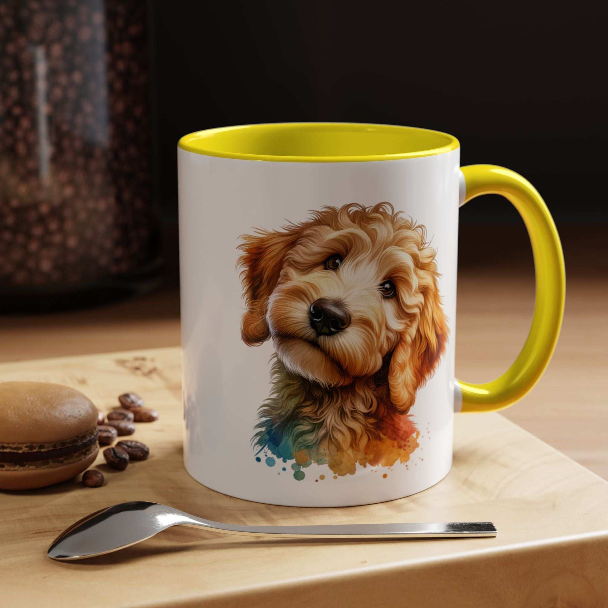 Cute Dog-Themed Accent Coffee Mug - Perfect for Animal Lovers | Purrfect Pet Haven