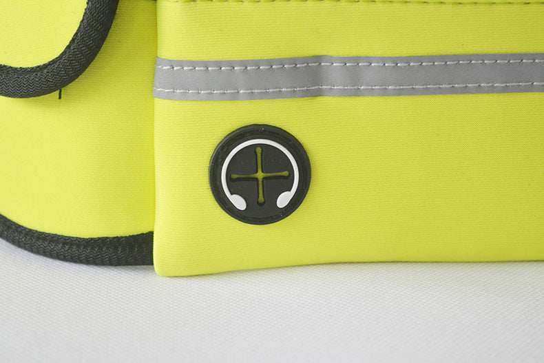 Waterproof Reflective Sports Running Pet Waist Bag with Traction Rope Leash - Purrfect Pet Haven