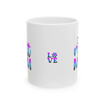Cute Mutt Mom Ceramic Mug - Ideal Gift for Animal Lovers - Purrfect Pet Haven