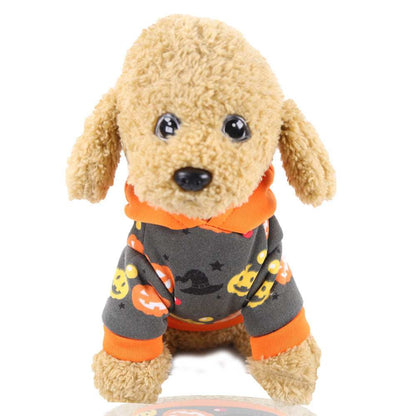 Pumpkin Lantern Pet Costume - Glowing Halloween Dog Outfit - Purrfect Pet Haven